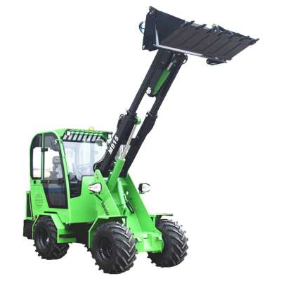 compact teleskoplader mini wheel loader with electric joystick