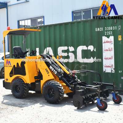 Hot sale Chinese compact low loader for animal shed